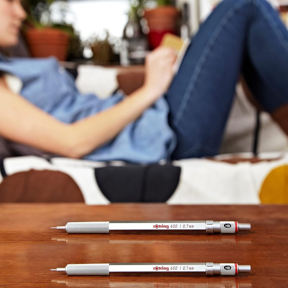 600 Precision Silver Mechanical Pencil 0.7mm