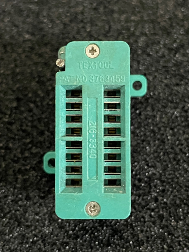 1pc 3M 216-3340 TEXTOOL DIP ZIP SOCKET 16POS **NOS