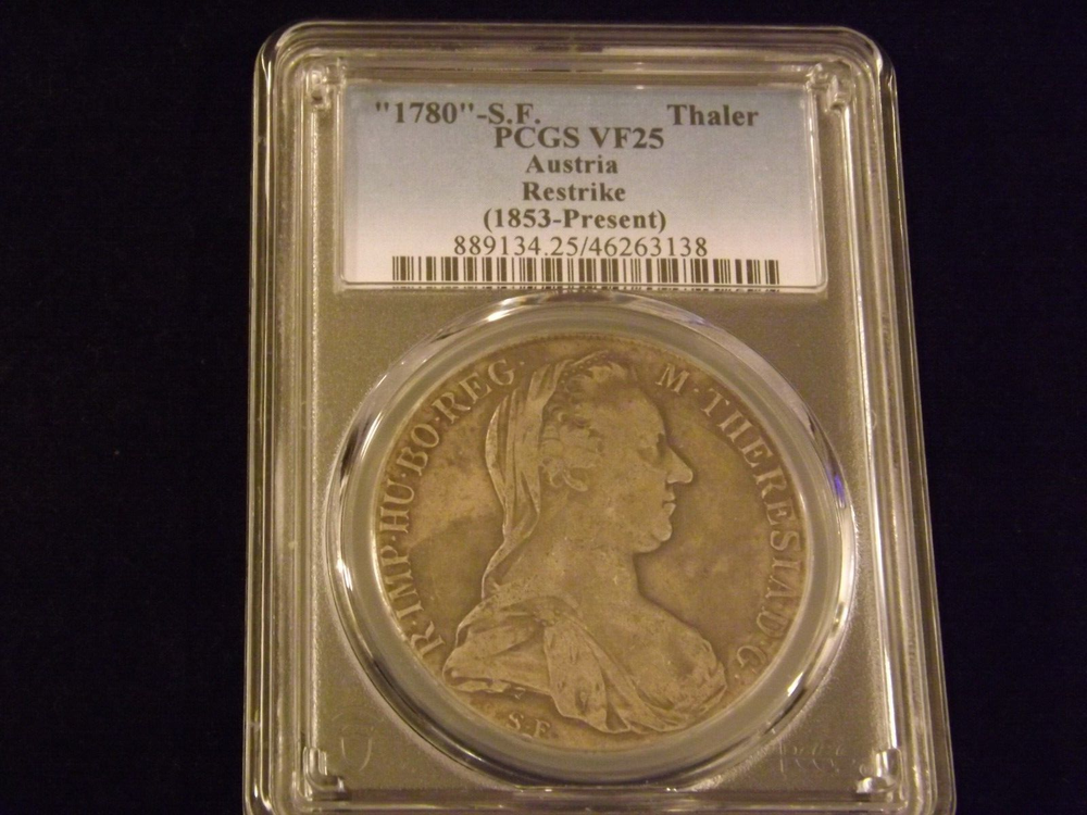 1780 Thaler Australia PCGS VF 35