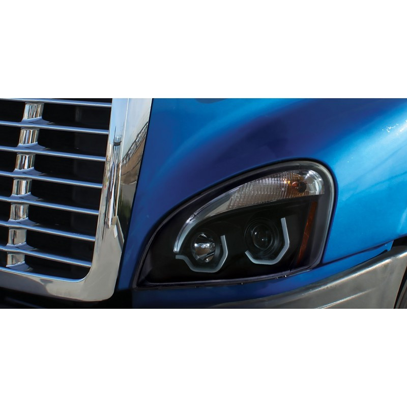 Freightliner Cascadia LED Projection Headlight - Driver Side