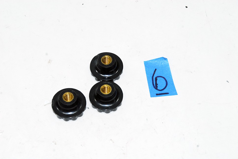 ​ ShopSmith Mark V Upper Bandsaw Cover Knobs - Plastic - Quantity = 3 (#6)