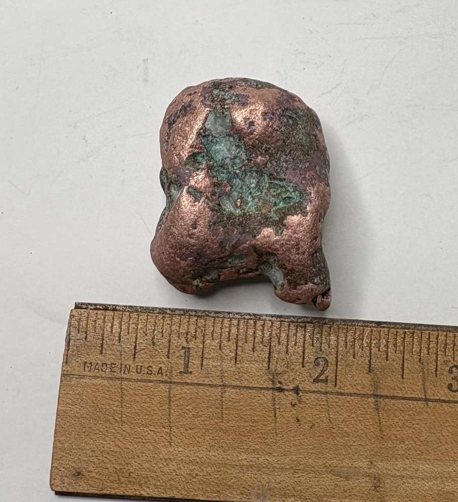 Pure Native Upper Michigan Float Copper Mineral Specimen Keweenaw Peninsula