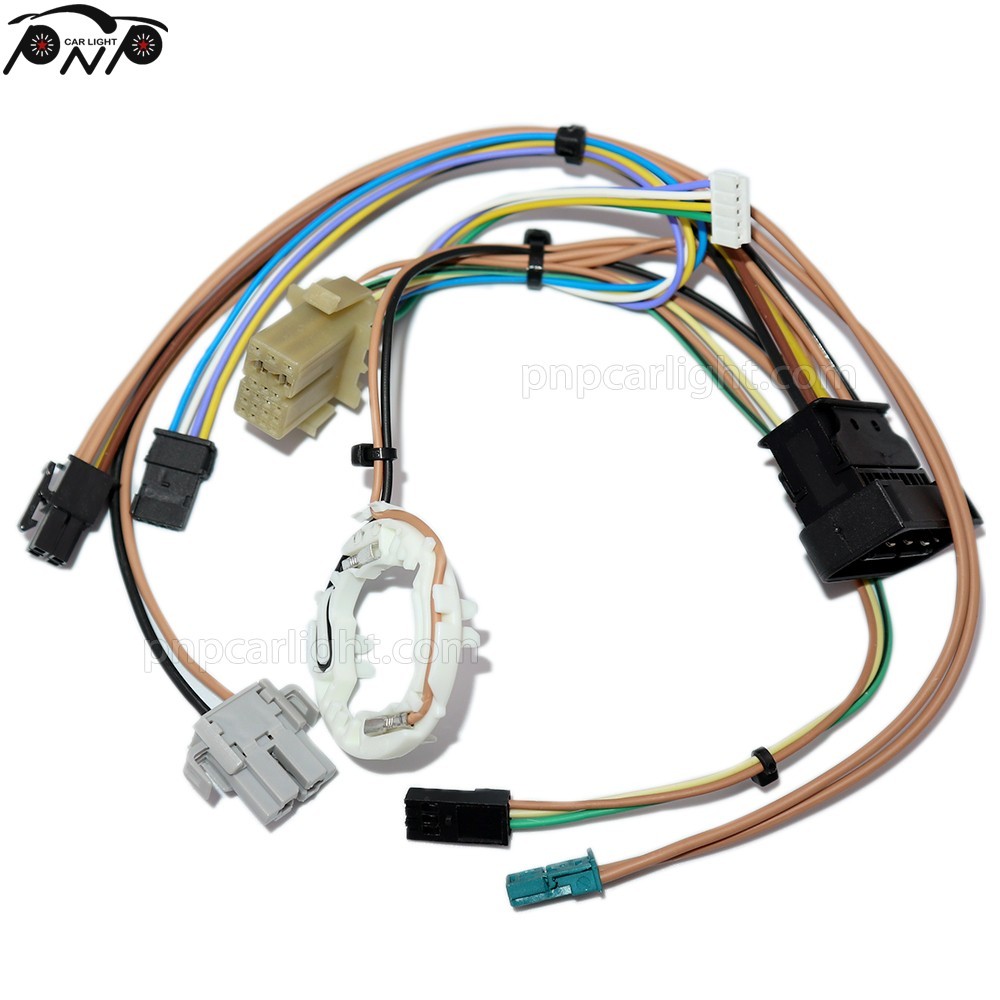 Pair for BMW X5 E70 2007-2010 Adaptive Xenon Headlight Internal Harness ECE