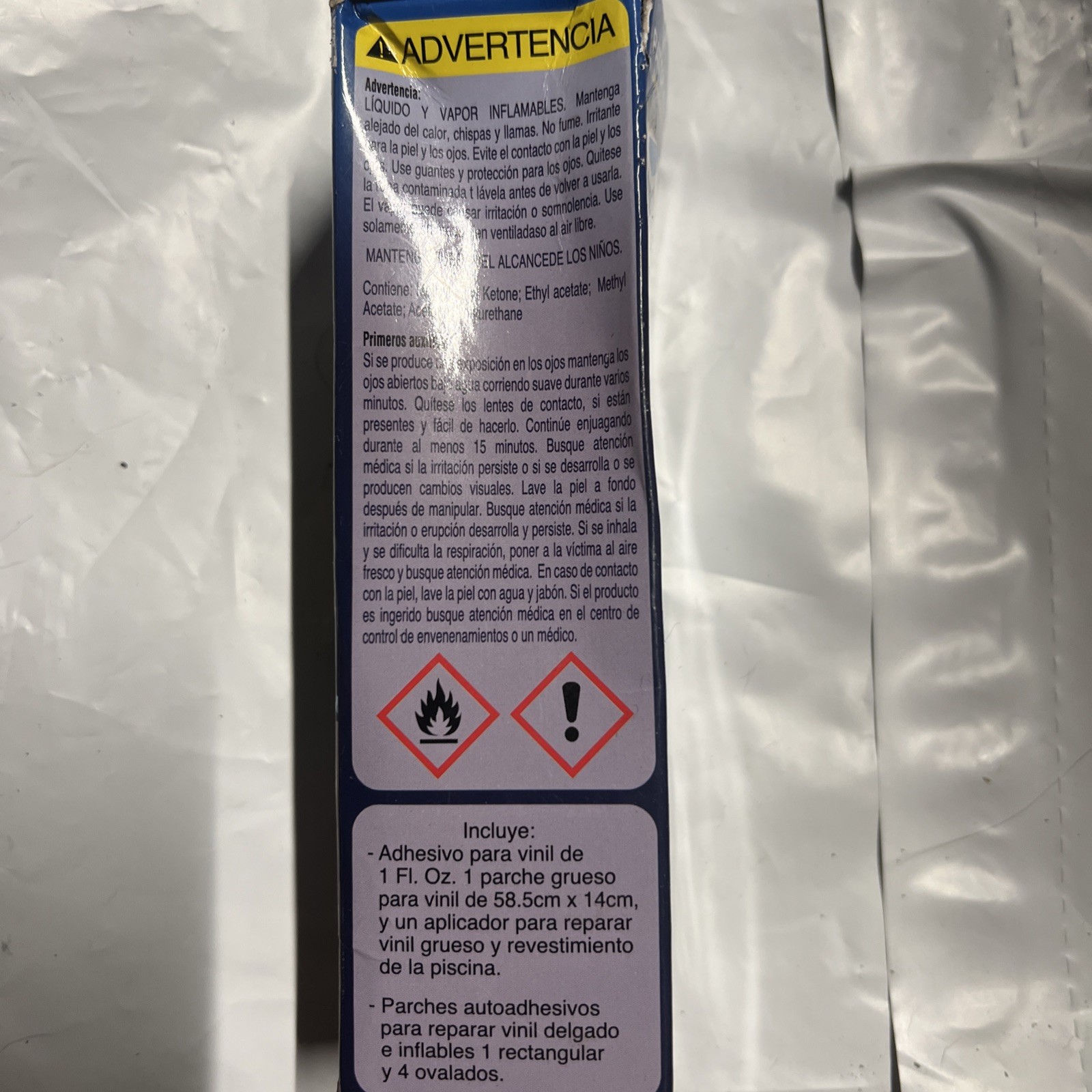 Vinyl pool repair kit, pools, waterbeds,toys, above and in ground pools.