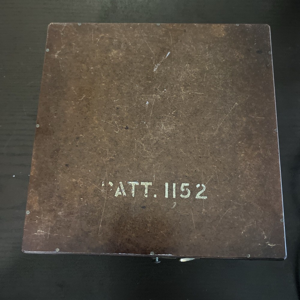 Royal Navy Azimuth Circle Pattern 1152 With Wooden Case Instructions