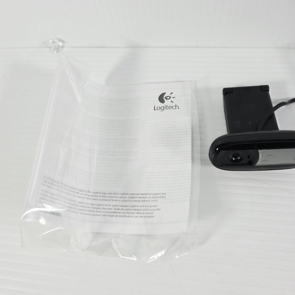 Logitech C170 Web Cam Black Built in Mic 5MP - New Condition