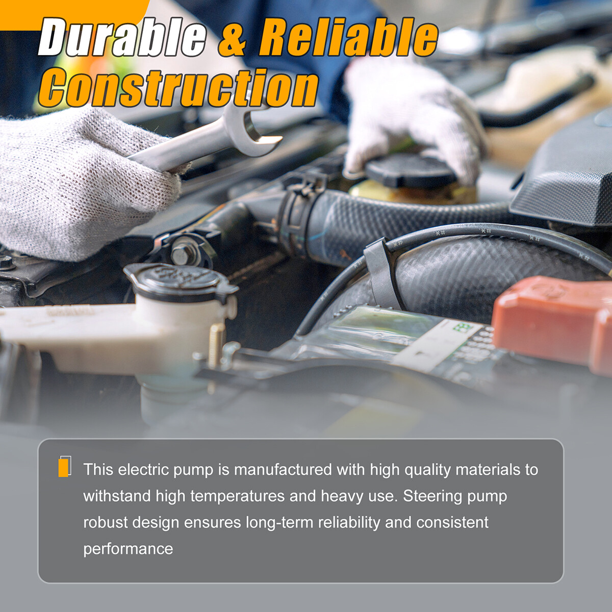 NEW 36050678 For 2005-2013 Volvo S40 V50 C30 C70 Electric Power Steering Pump