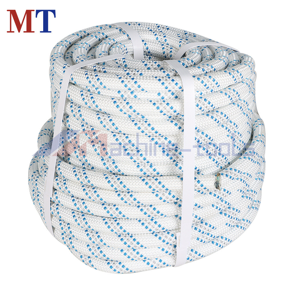 5/8" × 150' Pulling Rigging Line Double Braid Nylon Polyester Arborist Bull Rope