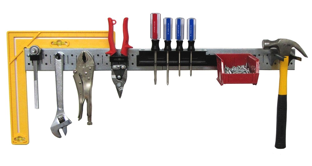 Metal Pegboard Strip - Galvanized Pegboard