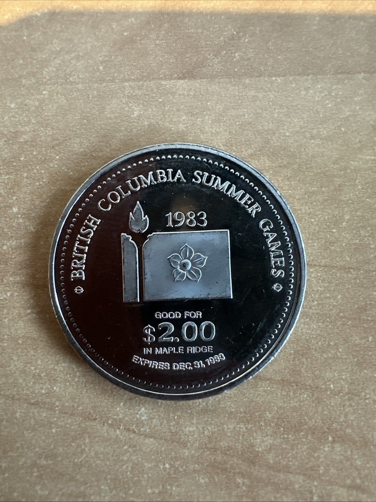 1983 - BC Summer Games  Maple Ridge - $2 Token