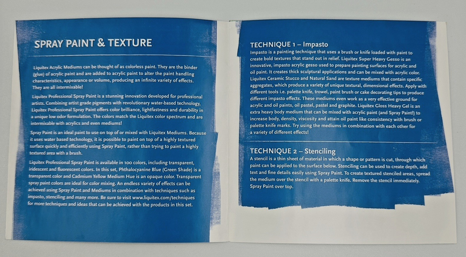 New Liquitex Professional Spray Paint & Texture Acrylic Painting 10 Pieces