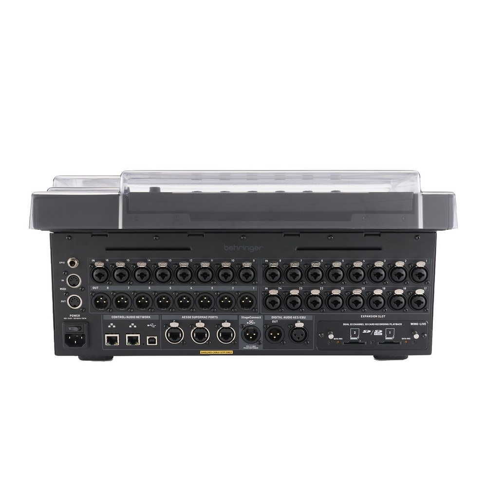 Decksaver DS-PC-WINGCOMPACT Cover for Behringer Wing Compact Console