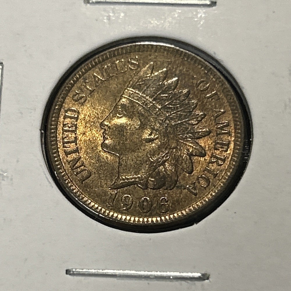 1906 Indian Head Cent Copper Coin