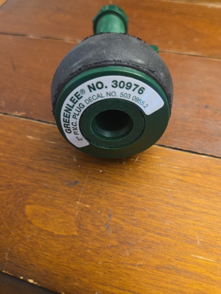 Greenlee 30976 PVC Bending Plug, 2"