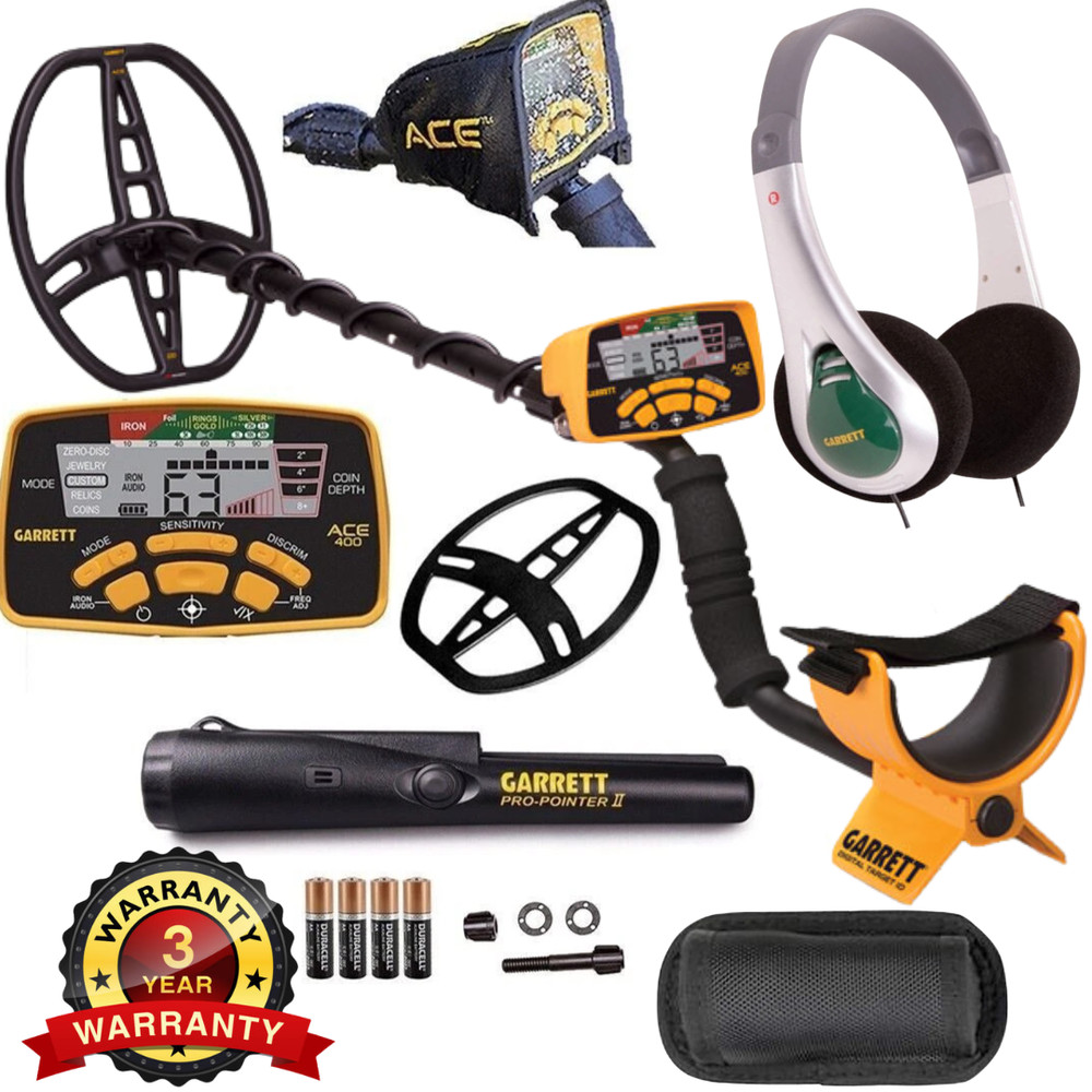 Garrett ACE 400 Metal Detector w/Pro-Pointer II Bundle