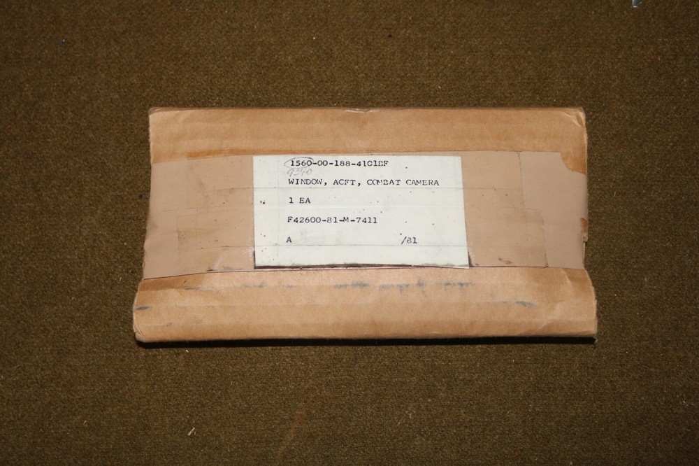 NOS F-4 phantom combat gun camera window