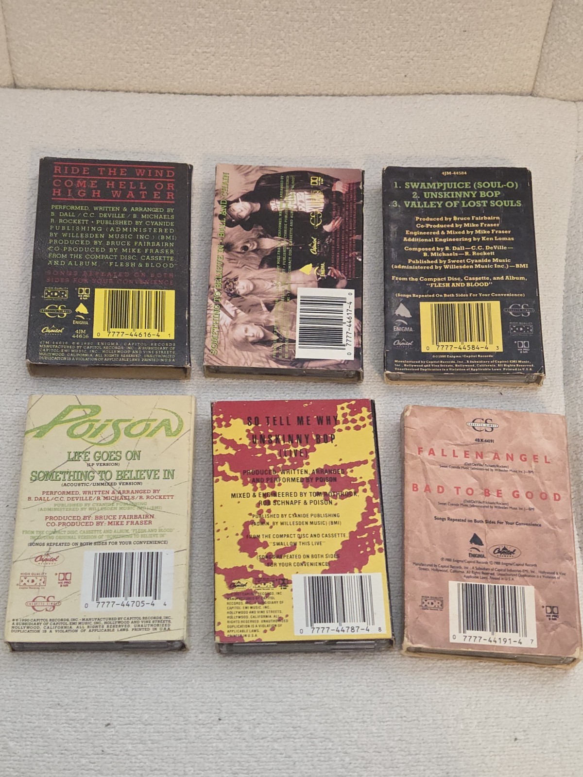 6 Poison Single Cassette