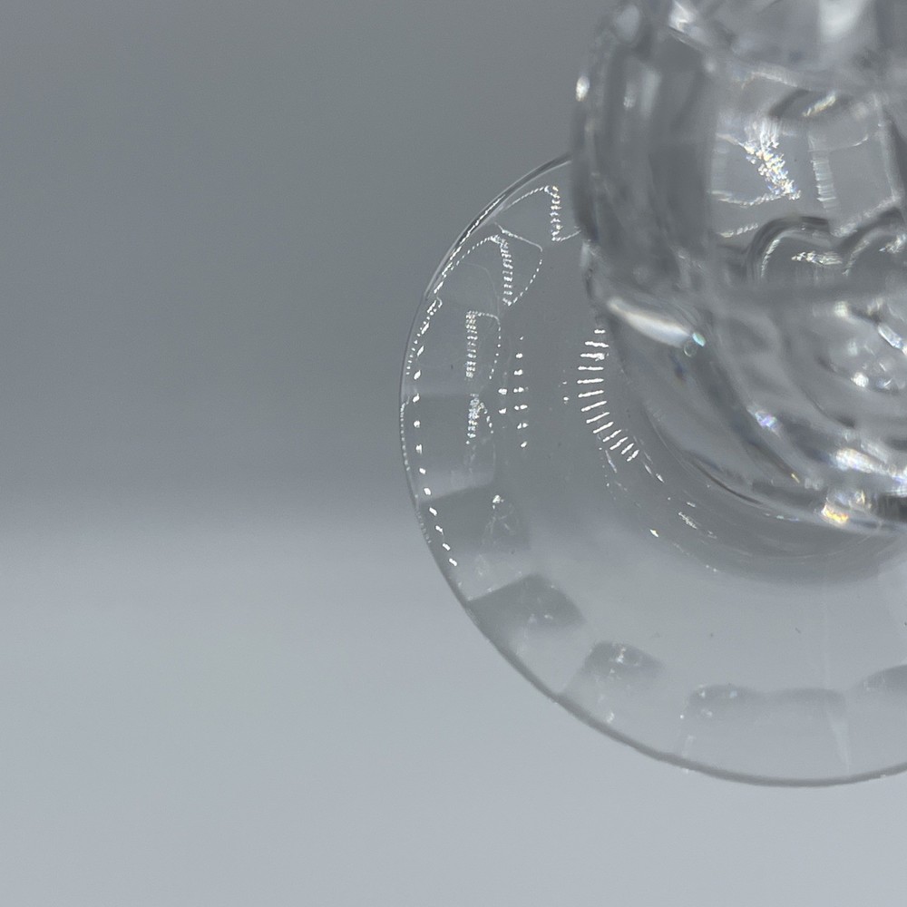 Lead Crystal 7 7/8”" Footed Vase