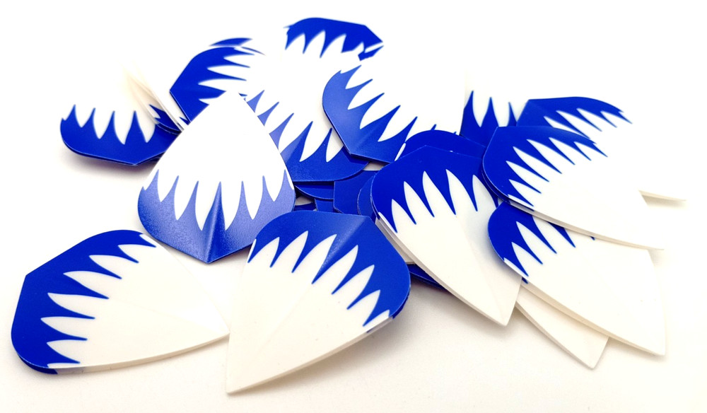 DartsClearance Strong 100 micron Kite Shape Dart Flights 10 Set pack