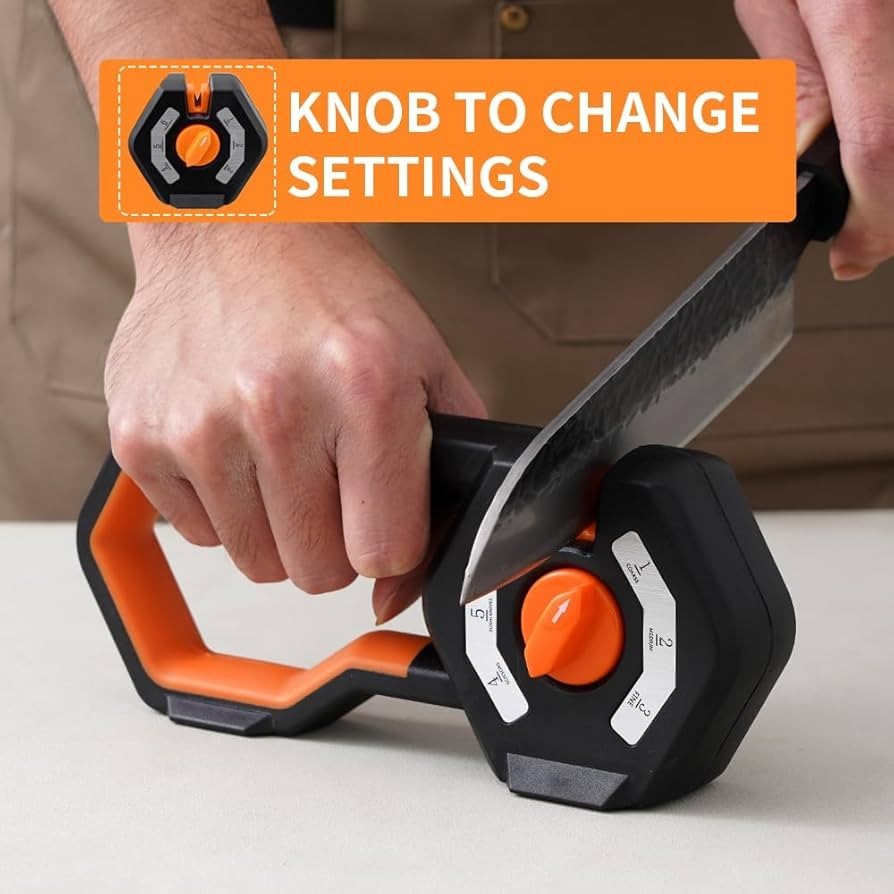 Riwome 6 Stage Knife Sharpener