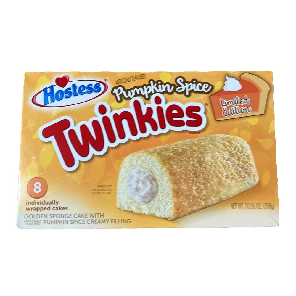 Twinkie Pumpkin Spice-Limited Edition-3 Boxes