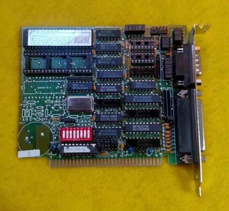 EVEREX SYSTEMS INC. CARD E3E5UVEV-170