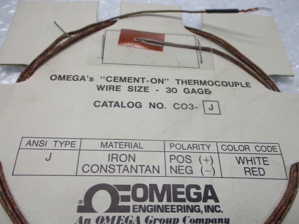 OMEGA C03-J THERMOCOUPLE NSMP