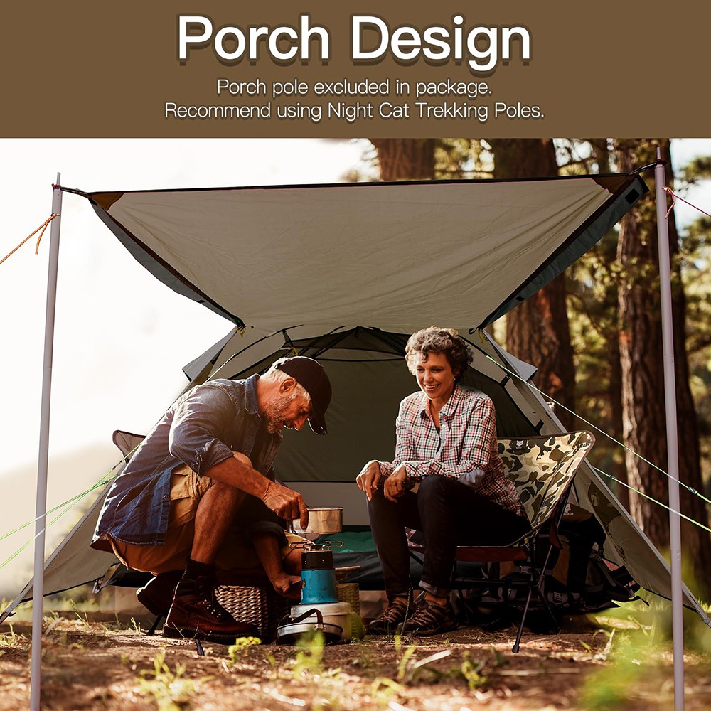 2 3 Man Person Camping Tent Portable Outdoor Hiking Tent Easy Setup 4-Season