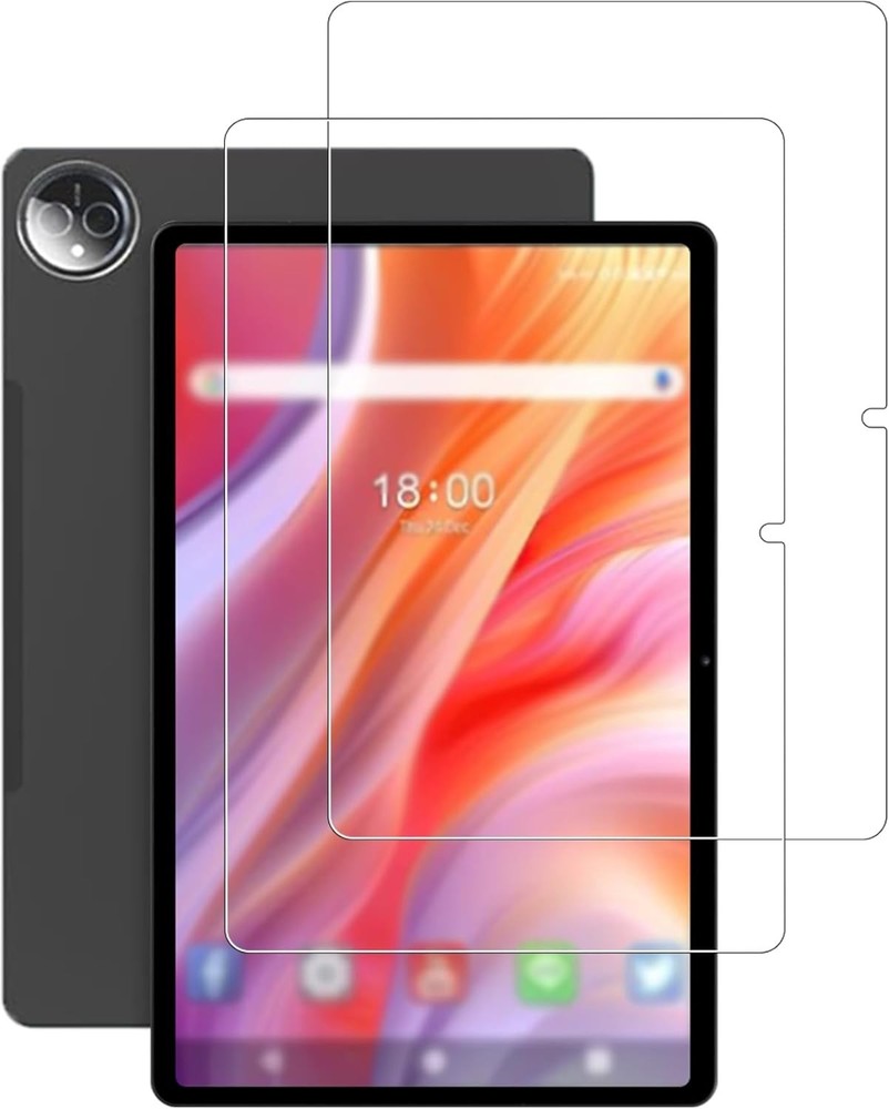 (2 Pack) FEONAL D126 11 Inch Android 15 Tablet Screen Protector Tempered Glass