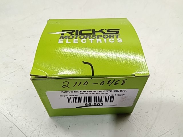 Starter Solenoid Switch - 2000 Rick's Electric NOS
