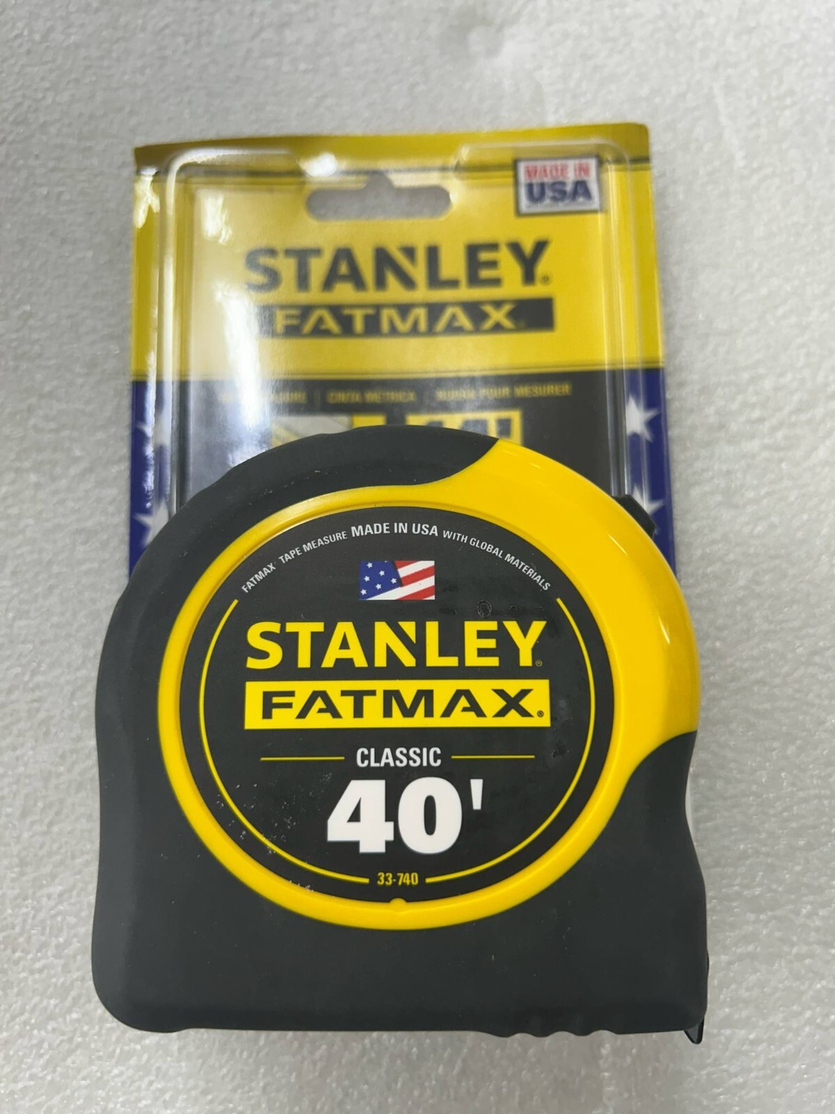 1 - 40' Stanley Fatmax Tape Measure # 33-740