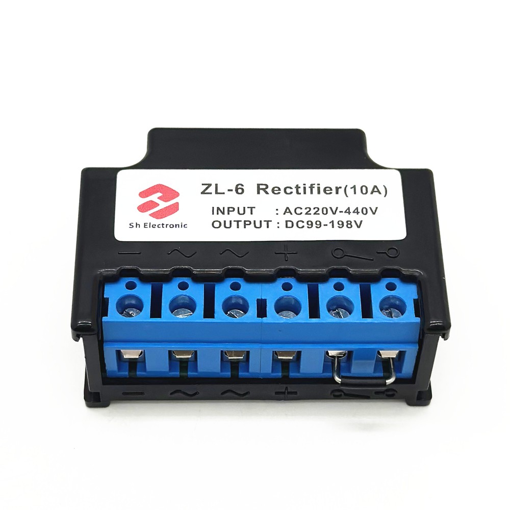 ZL-6 rectifier 10A AC: 220V-440V DC: 99-198V half-wave rectifier power module