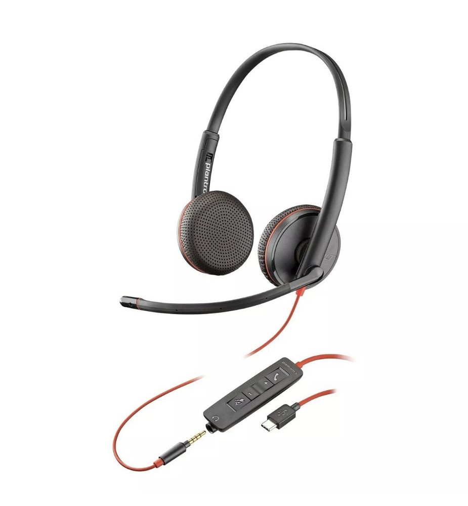 Plantronics Blackwire C3225 Binaural  USB-A Headset