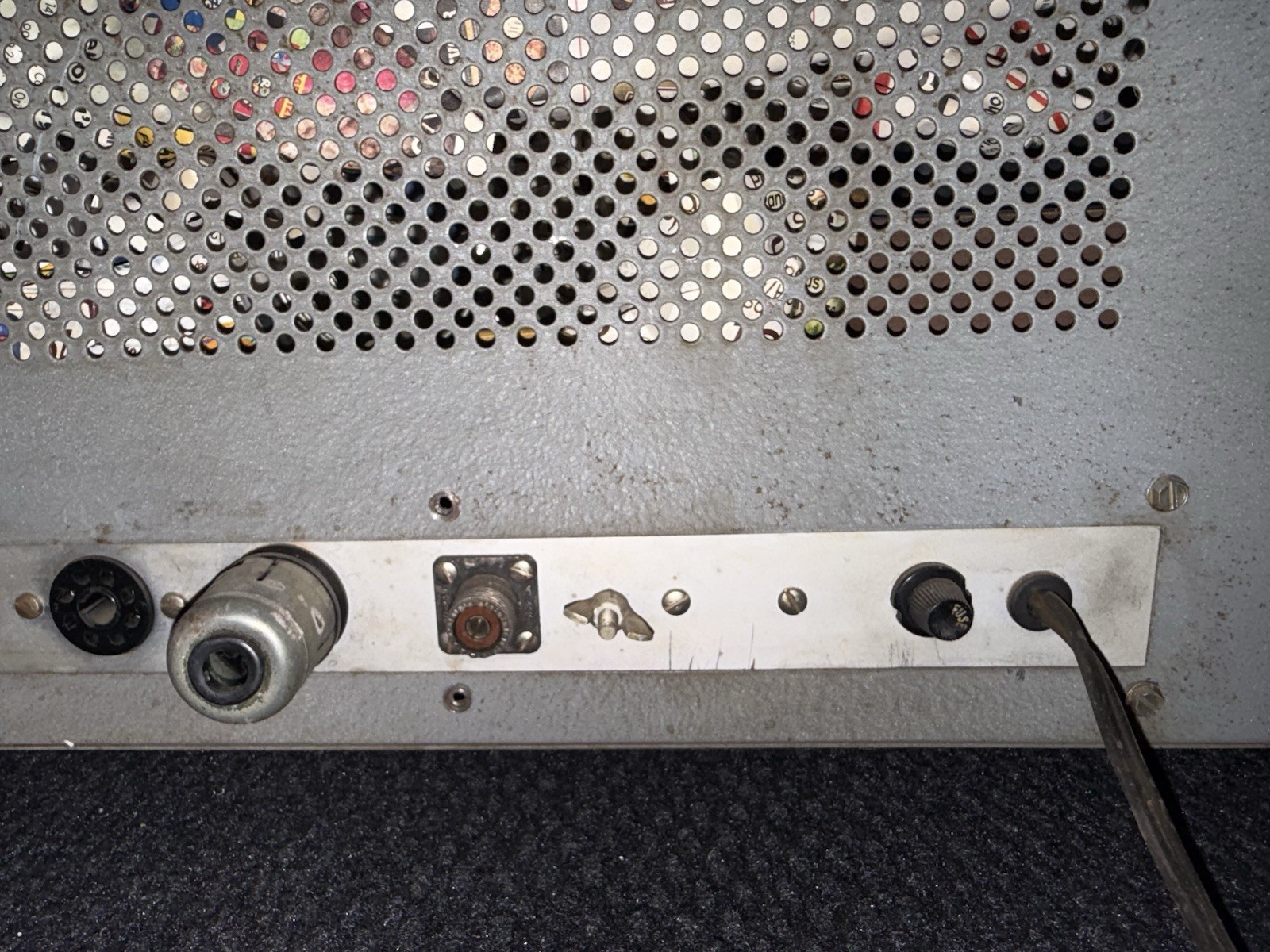 Knight T-150A Mono Band Ham Radio Transmitter AM CW Gray