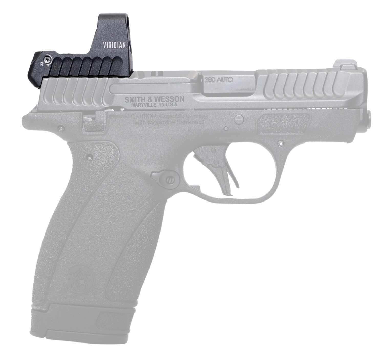 Viridian Green Dot Optic RFX1 Custom Smith Bodyguard 2.0 S&W