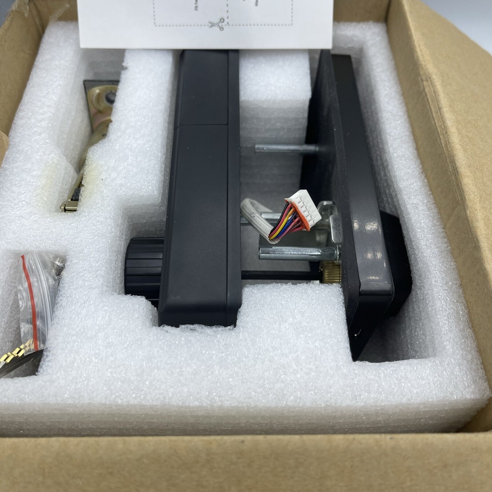 Smart Electronics Door Lock. User Code Touch Screen Keypad Deadbolt Entrance