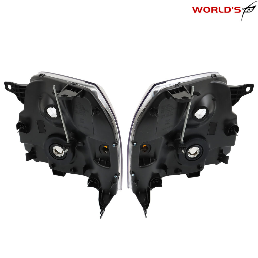 For 2007-2014 GMC Yukon Denali XL1500 2500 Left+Right Amber Headlamp Headlight