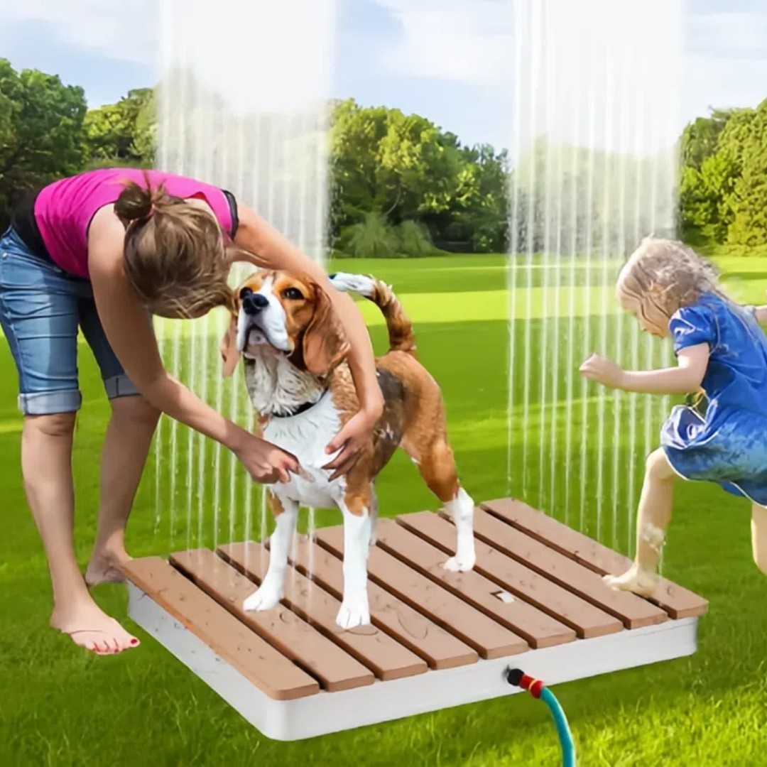 Outdoor shower pool garden shower with casters portable camping shower outdoor