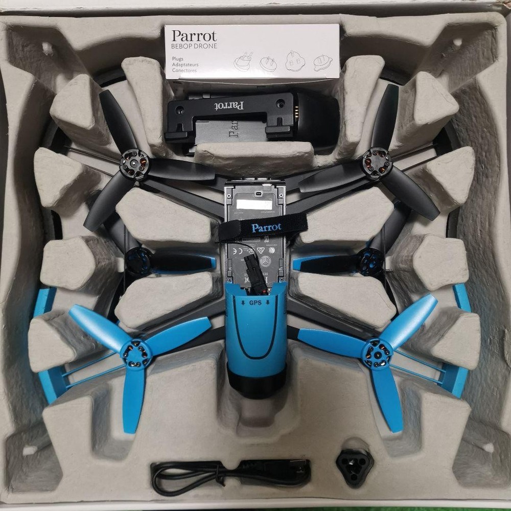 Parrot Bebop Drone Skycontroller Set Fpv Quadcopter With Camera Remote Control