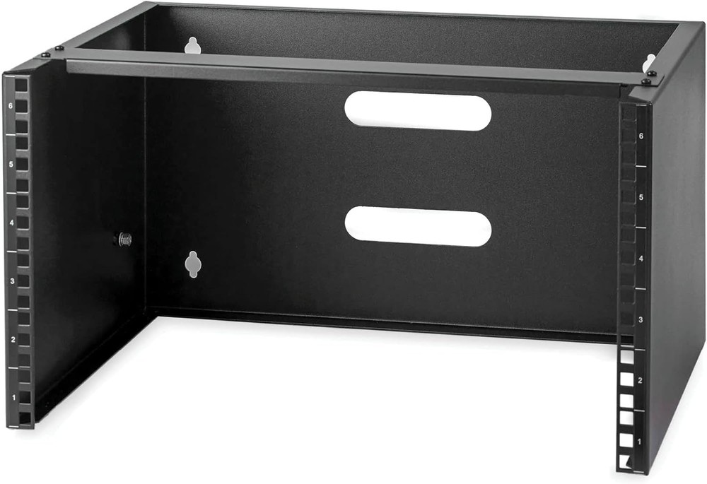 6U Wall Mount Network Rack for Servers, 14 Inch Deep with Mounting Hardware