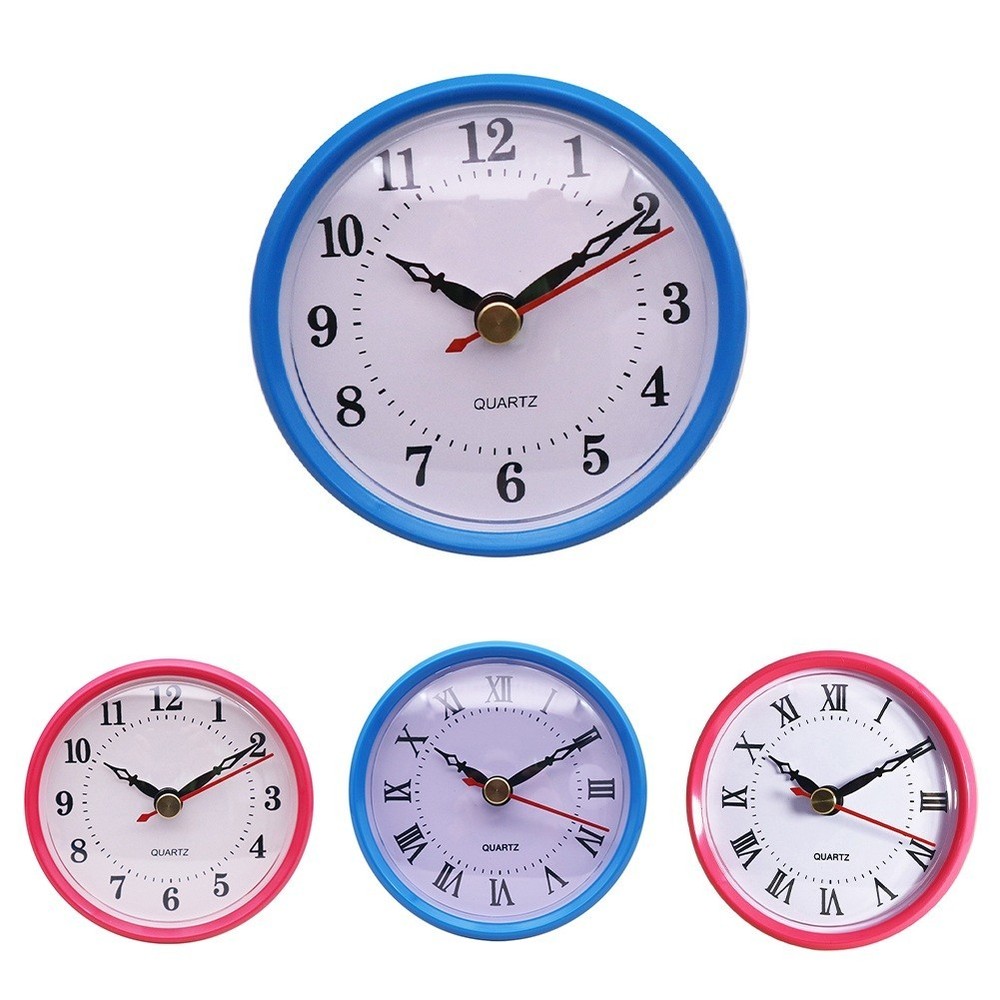 Transparent DIY Clock Insert 3 18 Inch (80 mm) Diameter Crafty Replacement