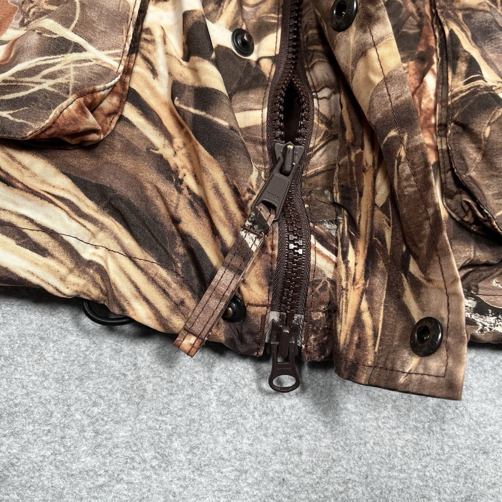Herters Camo Jacket Full Zip Button Lined Advantage Max 4 Hunting