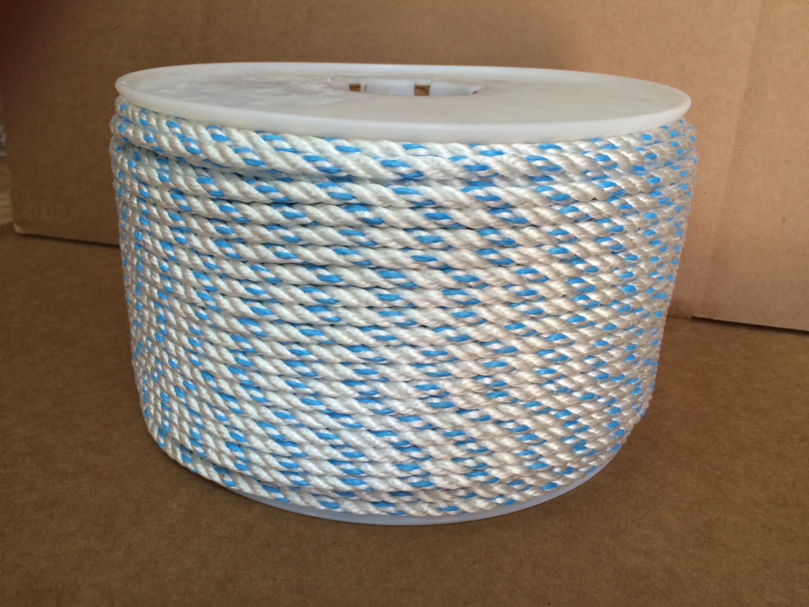 1/4, 3/8, 1/2, 3/4 Polydac Poly Dacron Combo Rope Dock Line Anchor Climbing MTC