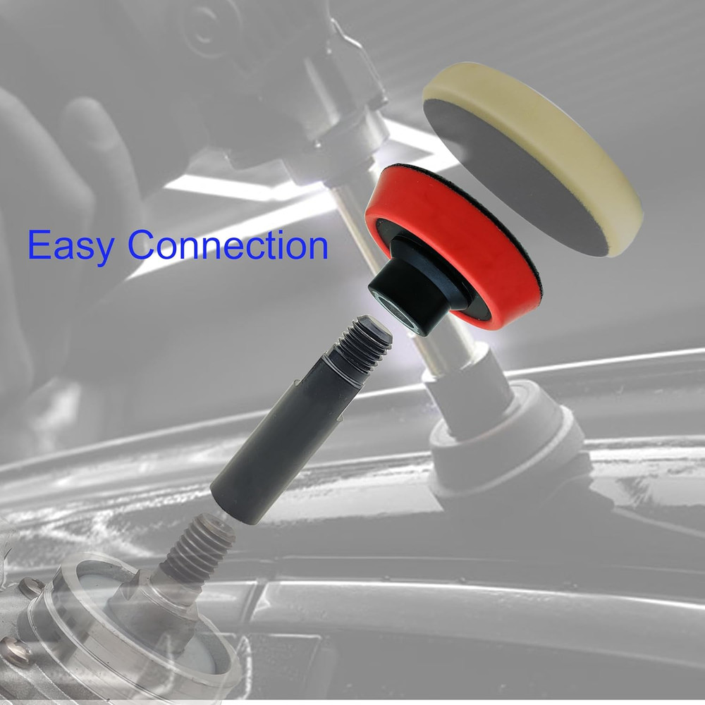 5/8"-11 Thread Angle Grinder Extension Shaft Buffer Backing Plate,3" 4" & 5.5" C