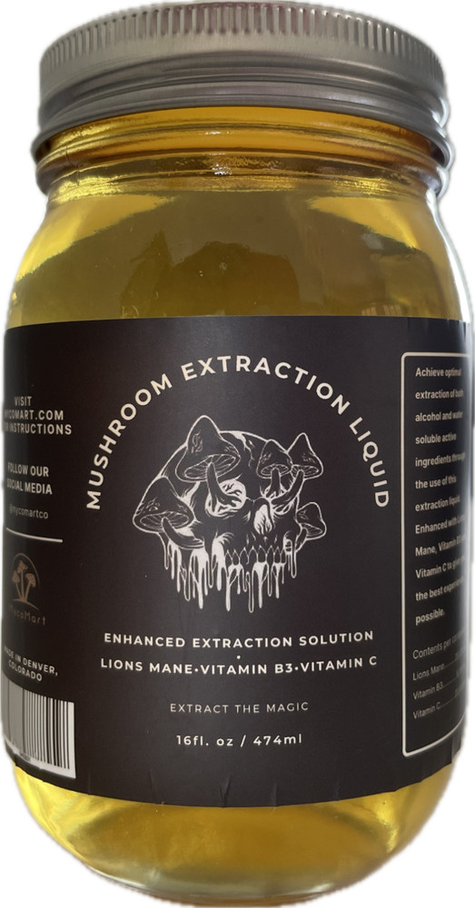 Mushroom Extraction Liquid 16 oz