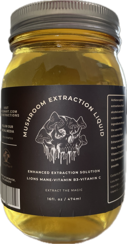 Mushroom Extraction Liquid 16 oz