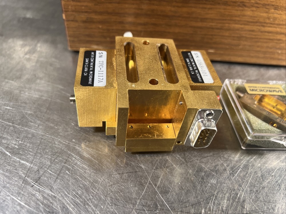 inter-continental microwave TFC-1117A Test Fixture