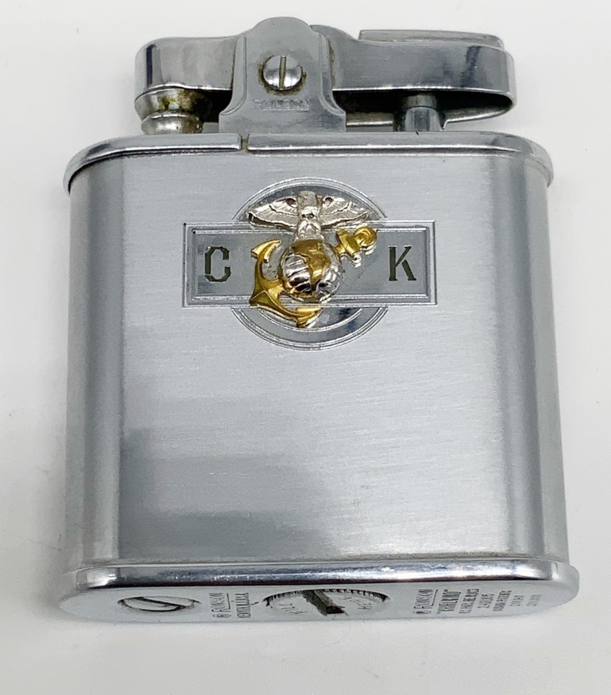 Vintage US Marine corps Ronson whirlwind lighter