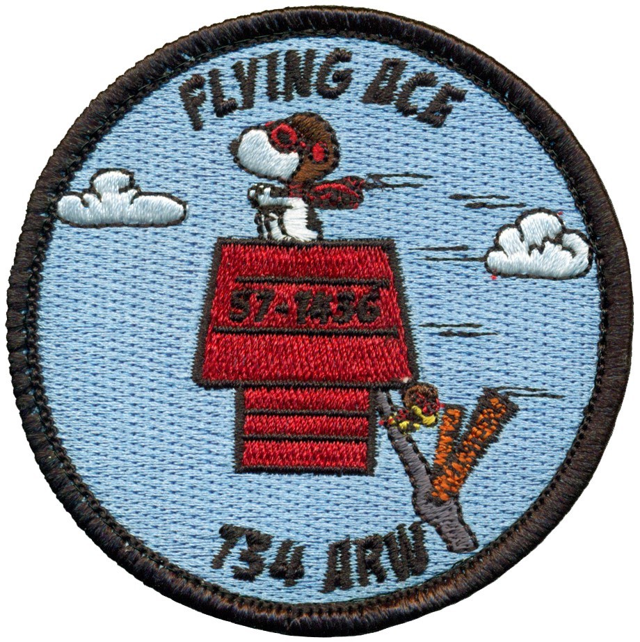 USAF 134th AIR REFUELING WING – FLYING ACE PATCH