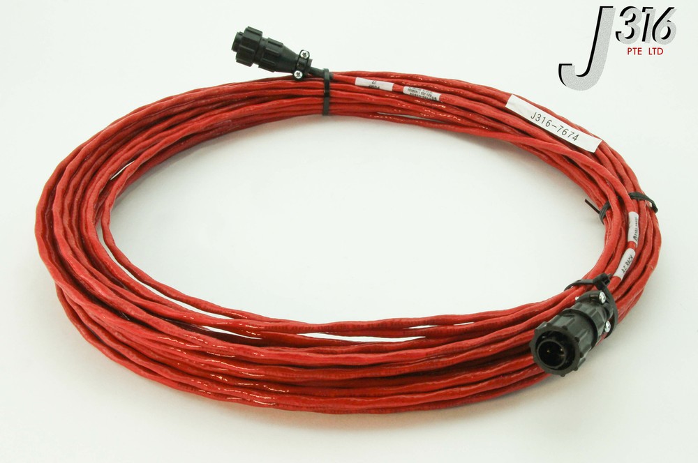 7674 APPLIED MATERIALS CABLE ASSY PUMP EMO 75FT (NEW) 0150-03932